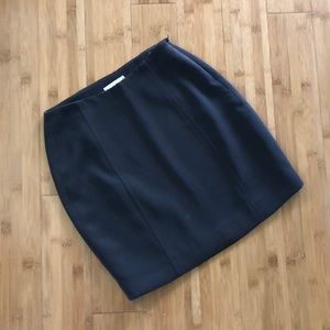 Charcoal grey pencil skirt